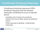 conditioned emotional response