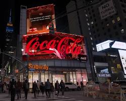 CocaCola rainactivated billboard