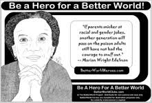 Marian Wright Edelman - Do One Thing - Heroes for a Better World ... via Relatably.com