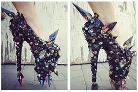 Bilderesultat for crazy high heels shoes