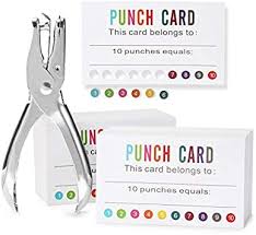 ONEDONE Reward Punch Cards (Pack of 200 ... - Amazon.com