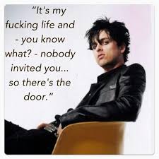 Awesome quote by Billie Joe Armstrong. | Billie Joe Armstrong ... via Relatably.com