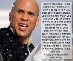 Cory Booker on Twitter: &quot;Before you speak to me about your ... via Relatably.com