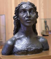 Jacob Epstein &#39;First Portrait of Kathleen&#39; (bronze) GR88 (Main Hall). This bust from 1921 is the first of seven such portraits of Kathleen Garman showing ... - GR088%2520-%2520Sir%2520Jacob%2520Epstein%2520-%25201880-1959%2520-%2520First%2520Portrait%2520of%2520Kathleen%2520-%25201921