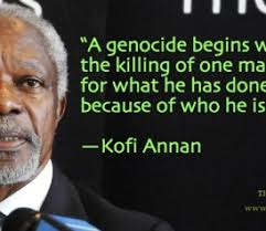 Best Black History Quotes: Kofi Annan on Genocide - The Root via Relatably.com