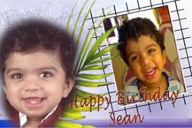 ... Sasthan, Alwyn Pinto &amp; Family, Bangalore, Cyprian Pinto &amp; Family, Bennekudru, Barkur. 25/10/2007. Happy Birthday. Dear Sean Felton - 1007_sean_freddy