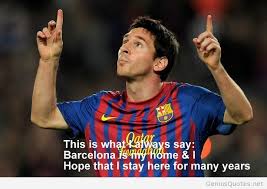 Messi quotes about footbal and his life via Relatably.com