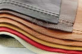 Image result for leather and fabric samples
