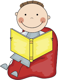 Image result for clipart child reading book