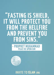 invitetoislam: “Fasting is a shield; it will... | Islamic Quotes via Relatably.com