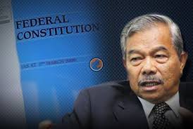 Datuk Mohd Noor Abdullah Federal Constitution. Mohd Noor said Article 152 of the Constitution only recognised one language that is Bahasa Malaysia to unite ... - mole-Datuk-Mohd-Noor-Abdullah-Federal-Constitution