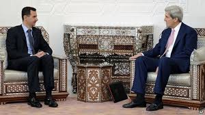 Image result for john kerry and assad