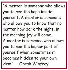 Hand picked nine renowned quotes about mentoring wall paper ... via Relatably.com