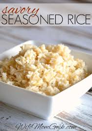Savory Seasoned Rice – Glue Sticks and Gumdrops