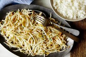 Classic Bean Sprout Stir Fry Recipe | Ming Tsai | Food Network