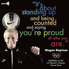 Megan Rapinoe, out midfielder for the U.S. Women&#39;s Olympics Soccer ... via Relatably.com