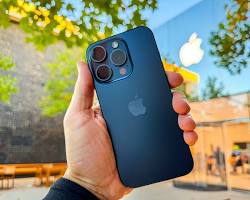 Image of Apple iPhone 15 Pro Max camera phone