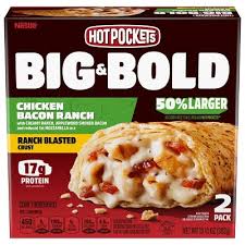 Hot Pockets Frozen Big & Bold Chicken Bacon Ranch - 13.5oz : Target