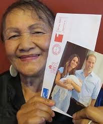 Lillian Wade was delighted to find a card from the Duke and Duchess of Cambridge when she went to check the mailbox. - 9260933