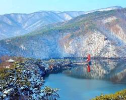 칠갑산도립공원 풍경, AI로 생성