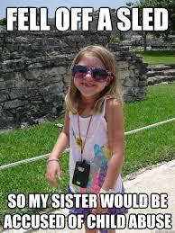 Revengeful Little Sister memes | quickmeme via Relatably.com