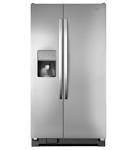Whirlpool 25CuFt Side-by-Side Stainless Steel Refrigerator with