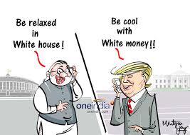 Image result for mr trump and mr modi comic