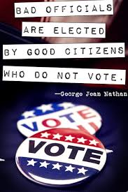 Inspirational Quotes about Voting for Election Day via Relatably.com