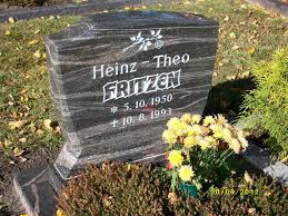 Grab von Heinz-Theo Fritzen (05.10.1950-10.08.1993), Friedhof ... - vk157