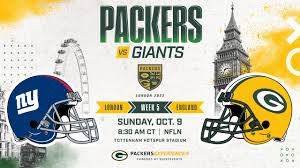 Packers to face New York Giants at London's Tottenham Hotspur ...