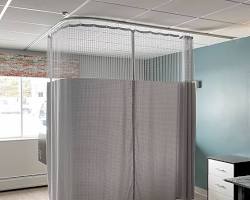  cubicle curtain ceiling track