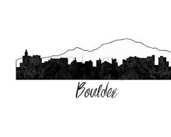 Boulder, Colorado cityscape