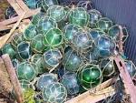 Authentic-Sea Glass Balls worn by the san sun and saltwater