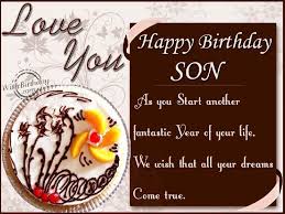 Happy Birthday To Grown Son | Birthday Wishes for Son - Birthday ... via Relatably.com