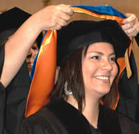 Lori Rodriguez, the first Ph.D. graduate in English in 2007, is assistant professor of Chicano studies at the University of Minnesota. - rod