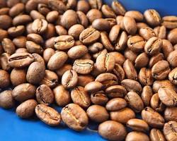 浅煎りコーヒー豆の画像
