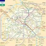 Map metro paris