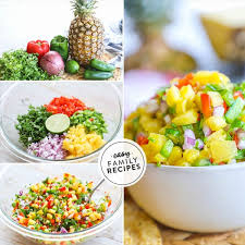 Pineapple Jalapeño Salsa · Easy Family Recipes