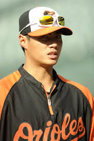 Wei-Yin Chen #16 of the Baltimore Orioles looks on before a baseball game against the Los Angeles Angels of ... - Wei%2BYin%2BChen%2BLos%2BAngeles%2BAngels%2BAnaheim%2Bv%2B2ScMTQc0PXml