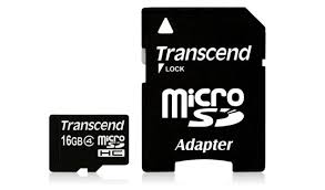 Image result for 16gb transcend memory card description