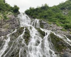 Balea Waterfall Fagaras Mountains