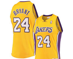 Image of Kobe Bryant Lakers authentic jersey