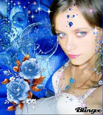 This &quot;rose blu&quot; picture was created using the Blingee free online photo editor. Create great digital art on your favorite topics from celebrities to anime, ... - 288774334_1074990