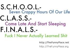Funny Quotes and Sayings About School with High Resolution Images ... via Relatably.com