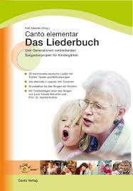 Karl Adamek (Hrsg.), Das Liederbuch - Canto elementar - Canto Verlag - Liederbuch-Cover