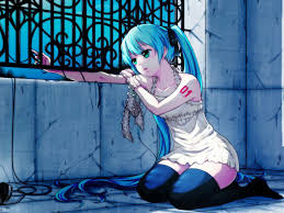 Image result for sad anime girl