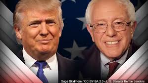Image result for trump wedding with sanders
