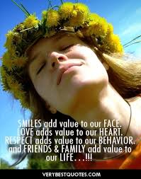 FRIENDS &amp; FAMILY add value to our LIFE - picture and inspiring ... via Relatably.com