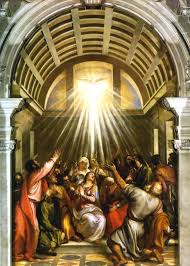 Resultado de imagen de SOLENIDAD DE PENTECOSTES JESUS ENVIA AL PARACLITO D