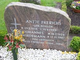 Grab von Antje Frerichs (geb. Bohlen) (29.09.1914-18.07.1924 ... - wl189